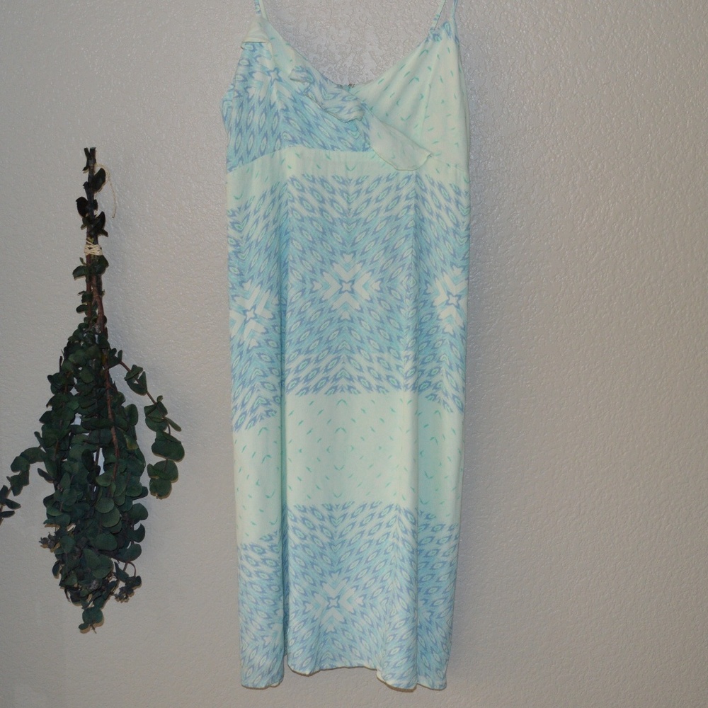 F21 Ruffle V Neck Slip Dress  Sz S